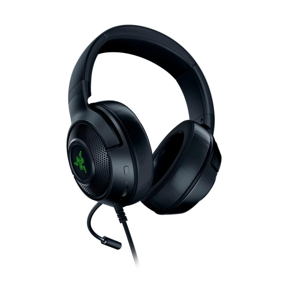 Razer Kraken V3 Wired USB Gaming Headset: Triforce Titanium 40mm Drivers Razer - Thumbnail 4