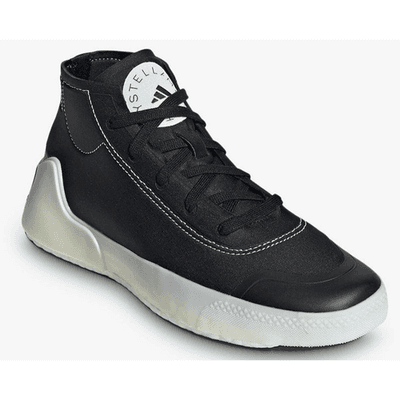 Adidas Stella McCartney Treino FX1955 Mid Sneakers Womens 7.5 B Black White - Thumbnail 3