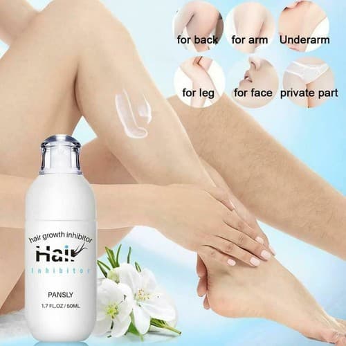 Pansly Gentle Hair Removal Repair Herbal Permanent Hair Growth Inhibitor 50ml - Image 1
