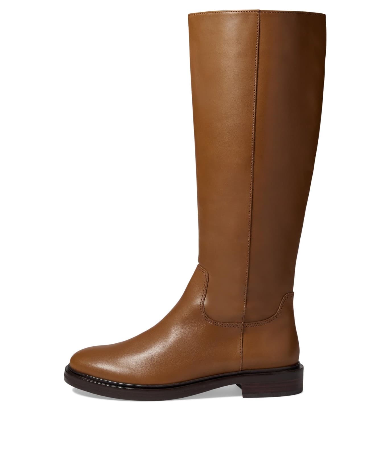 Madewell The Drumgold Boot Extended Calf in Sepia Leather Size 7 M - Thumbnail 2