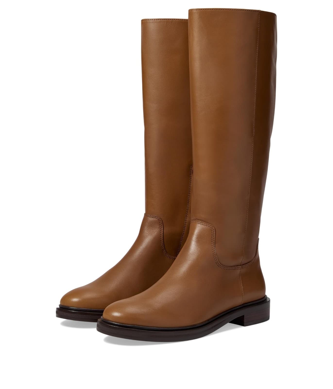 Madewell The Drumgold Boot Extended Calf in Sepia Leather Size 7 M - Thumbnail 5