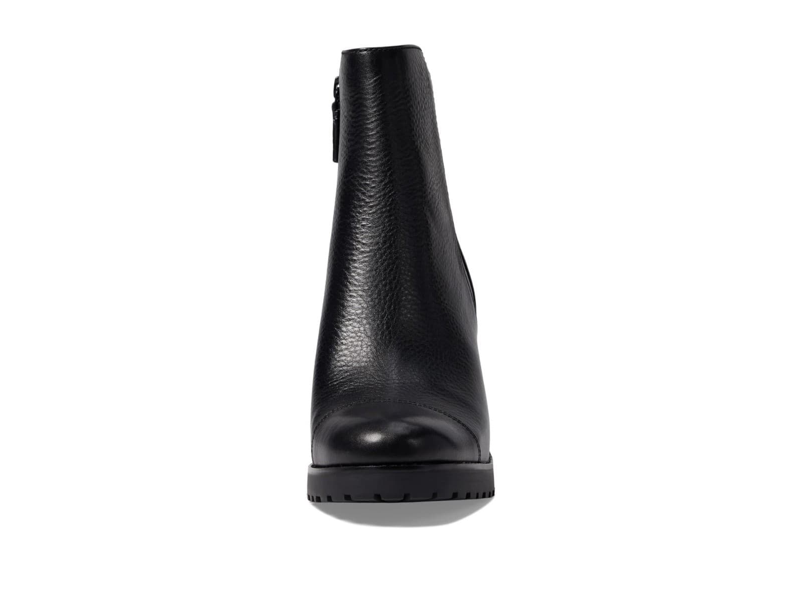 Cole Haan Women Foster Black Leather 80M Heeled Zip Ankle Boots Size 9 M - Thumbnail 4
