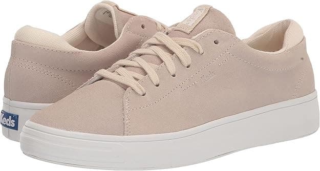 Keds Women's Alley Sneaker TWILL MAUVE Seude Size 8 - Thumbnail 4