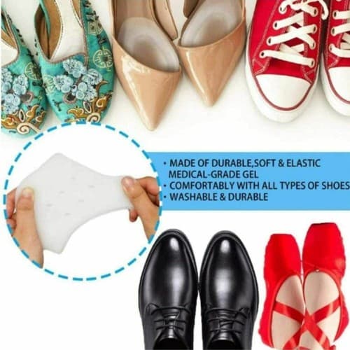 Unisex Heel Protectors Insoles Cracked Heels Feet Care Socks Sleeve Silicone Gel - Thumbnail 6