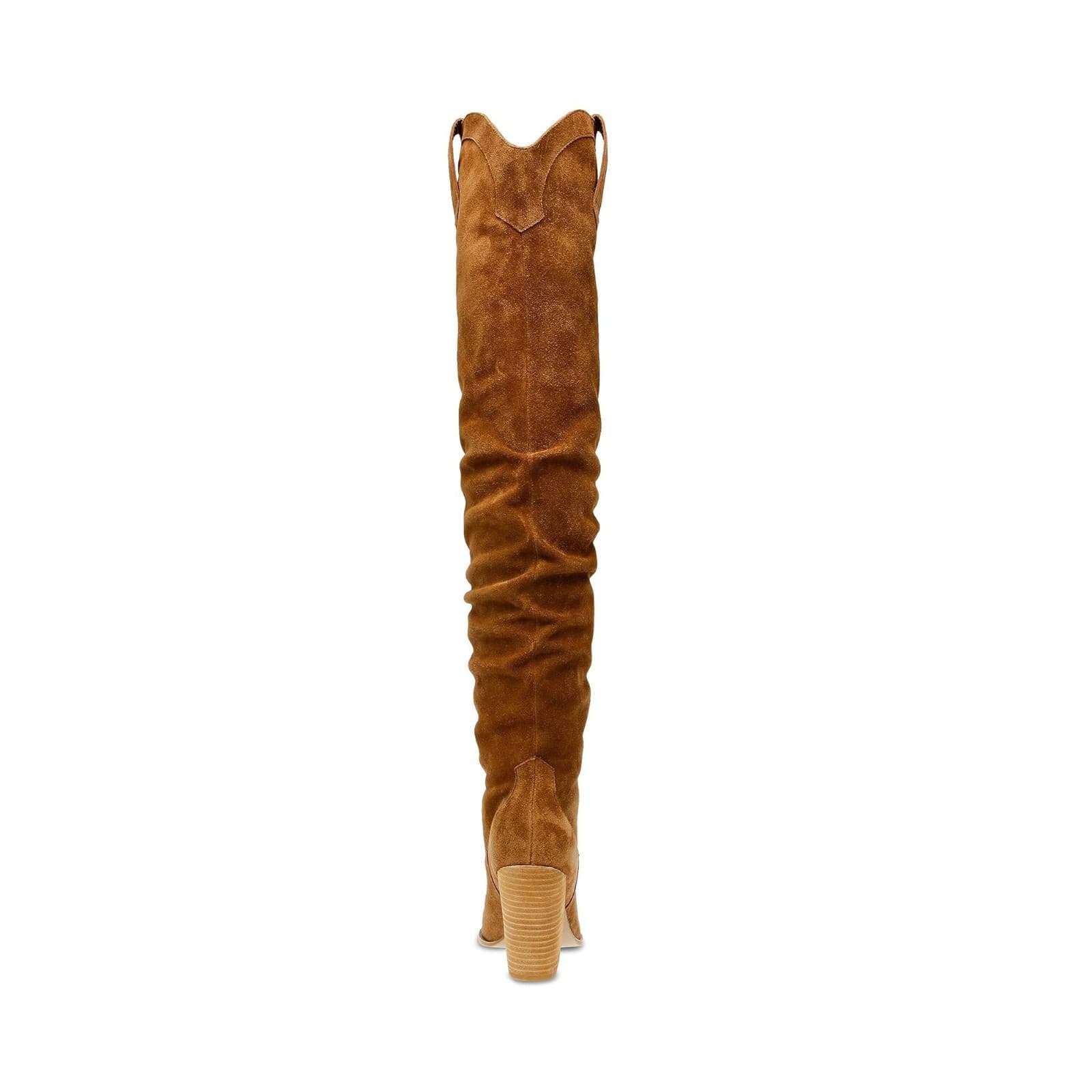 Steve Madden Women's Landy Knee High Boot, Chesnut Suede, 9 M - Thumbnail 4