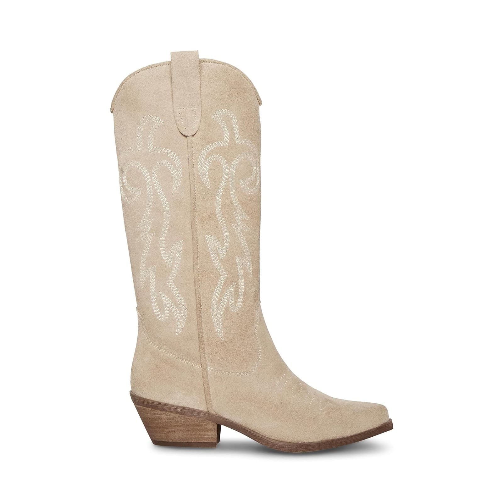 Steve Madden Windie Western Women's Boots Sand Suede Size 6 M - Thumbnail 2
