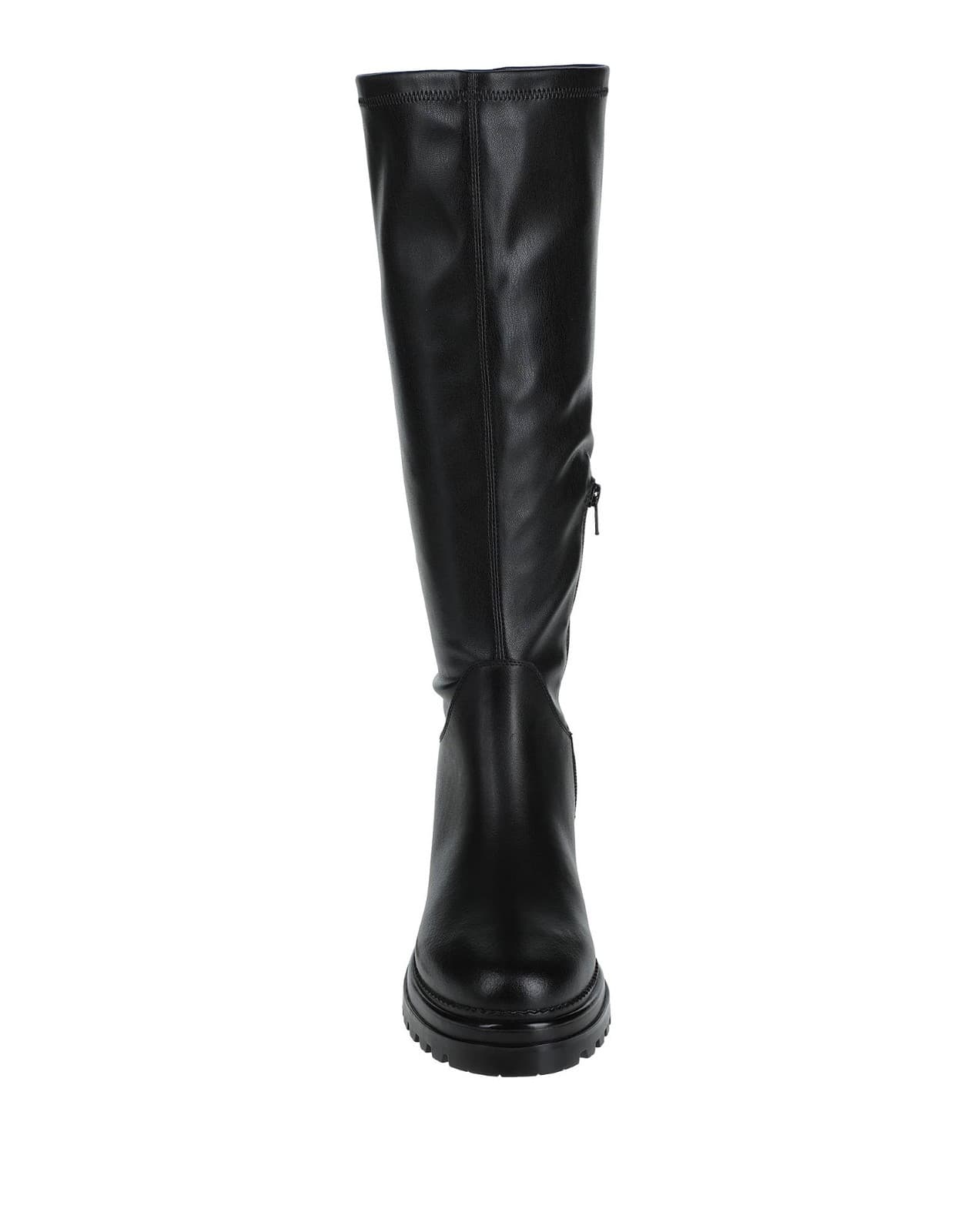 Steve Madden Lucci Womens Faux-leather Boots Black Size 8.5 M - Thumbnail 5