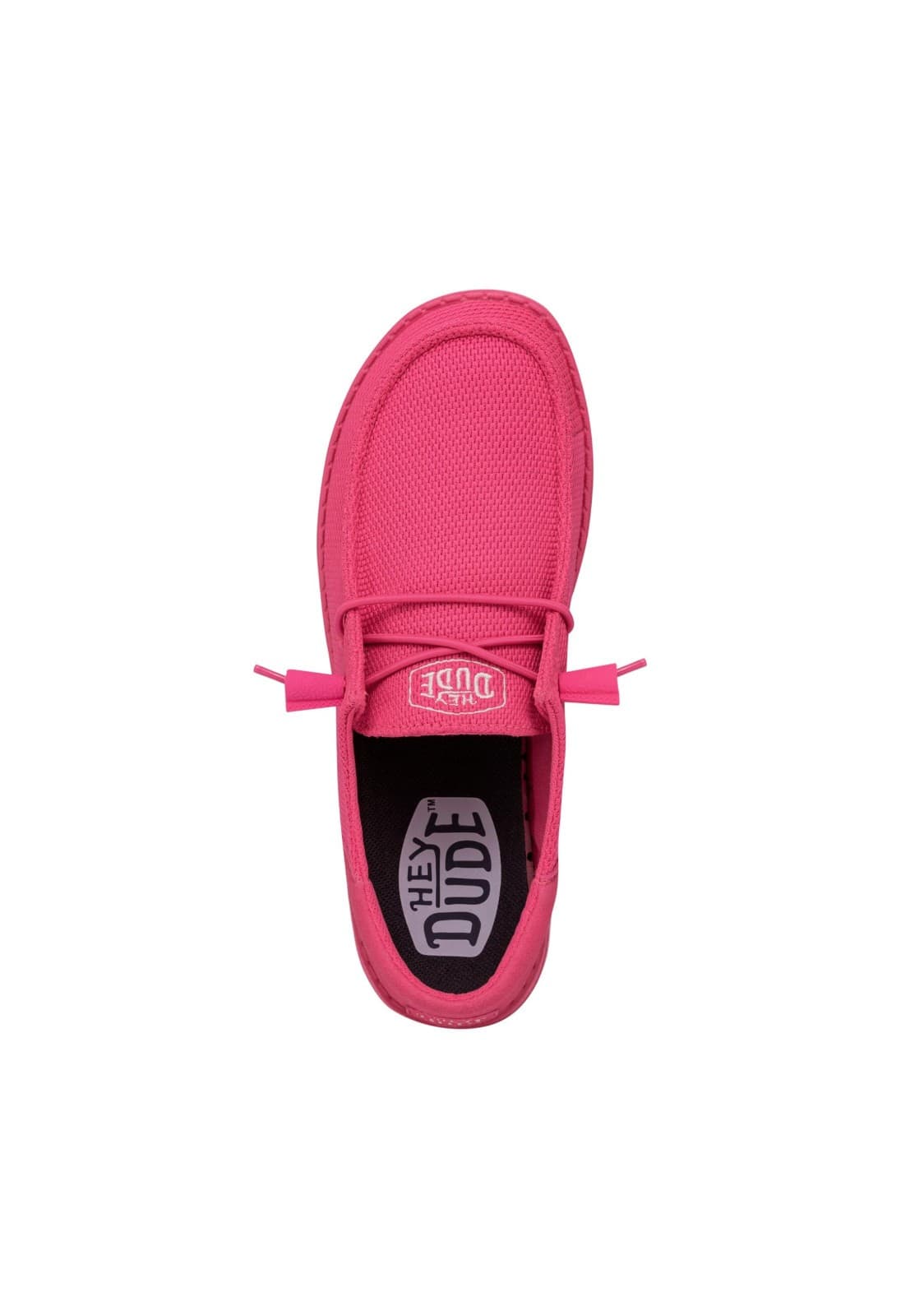 HEYDUDE Wendy Funk Mono Slip on Shoes Electric Pink Men 11 / Women 12 - Thumbnail 4