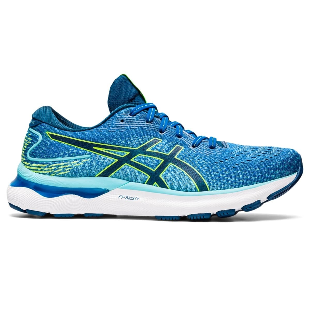 ASICS GEL-Nimbus 24 Men's Running Shoes Lake Drive/Hazard Green Size 12 US - Thumbnail 2