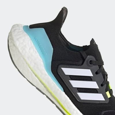 Adidas UltraBoost 22 W Black White Light blue- Womens Running Shoes GX6658 - Thumbnail 6