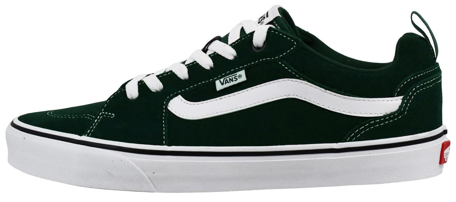 Vans Men's Shoes 10.5 Filmore Suede Scarab/White Skateboard Sneakers - Thumbnail 3