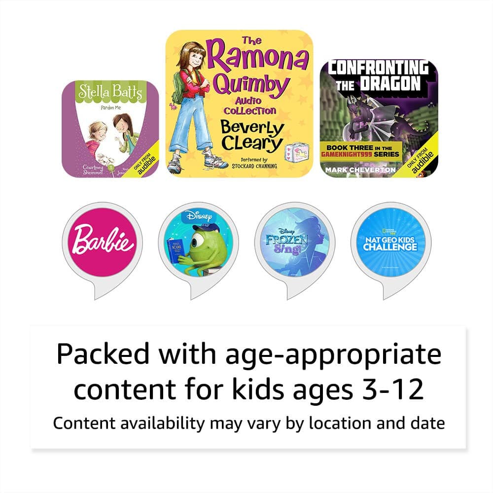 Echo Dot (5th Gen, 2022 release) Designed for kids, with parental controls | Owl - Thumbnail 3