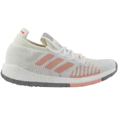Adidas Women's Pulseboost HD Running Shoes, FU7341, White/Pink, Size 11.5 - Thumbnail 2
