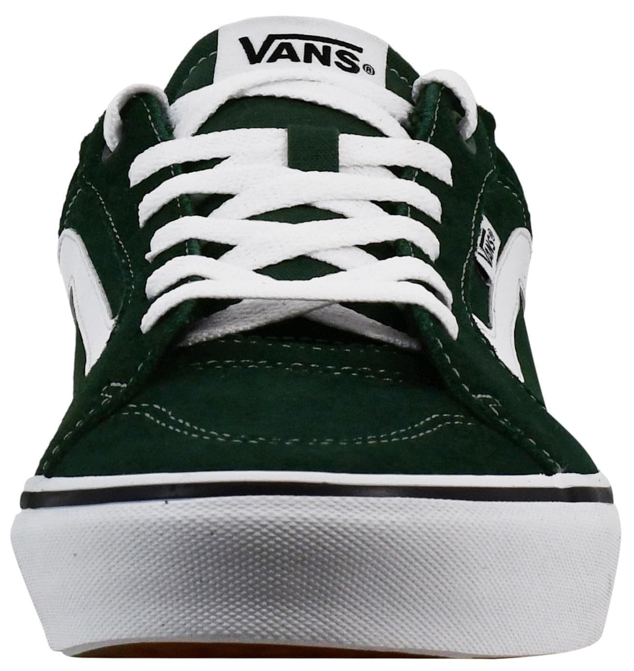 Vans Men's Shoes 10.5 Filmore Suede Scarab/White Skateboard Sneakers - Thumbnail 4