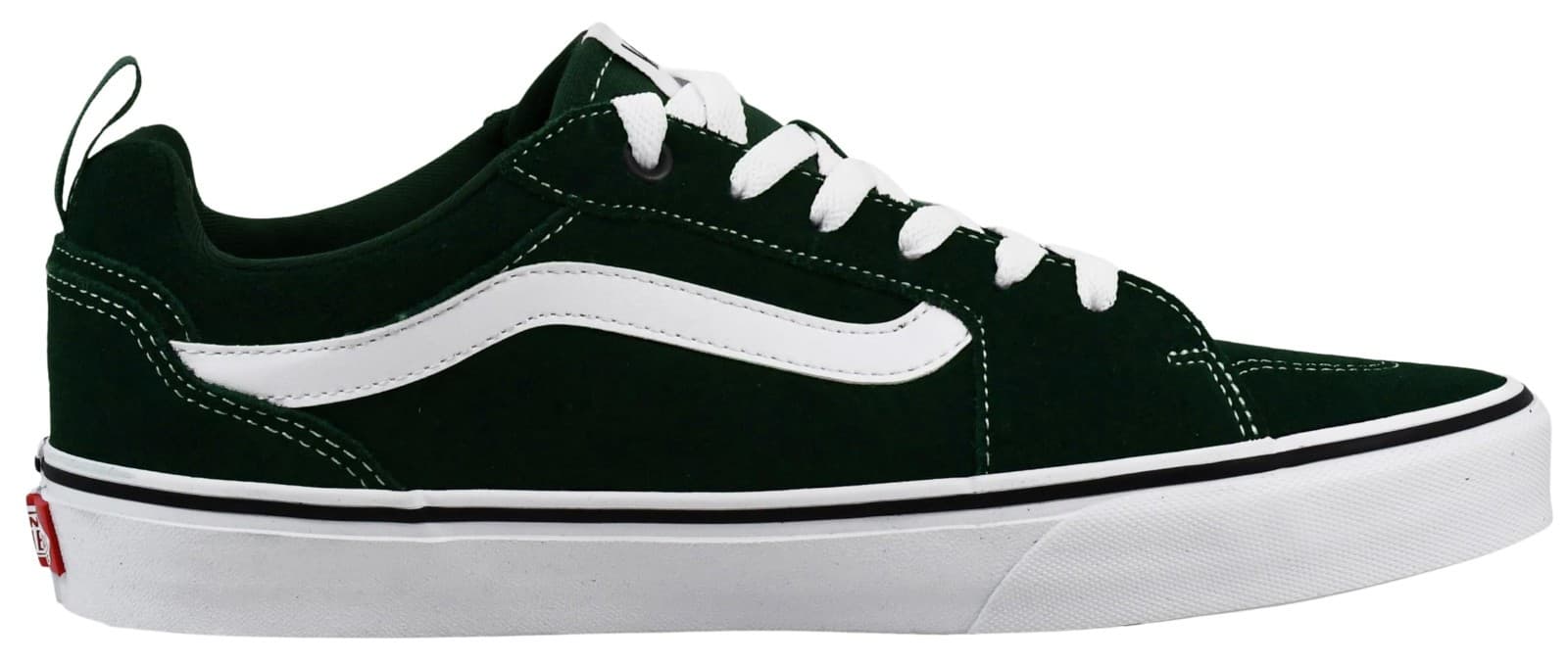 Vans Men's Shoes 10.5 Filmore Suede Scarab/White Skateboard Sneakers - Thumbnail 2