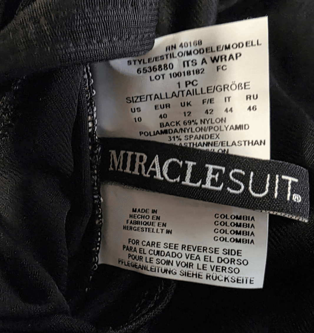 Miraclesuit Nefertiti Sanibel One Piece Underwire Swimsuit size 10 - Thumbnail 7