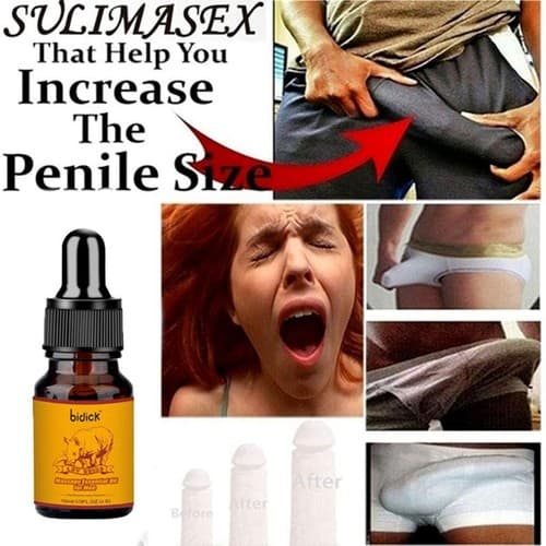 4 Pack Penis Male Enlargement Oil Grow Bigger Thicker Size - Thumbnail 12