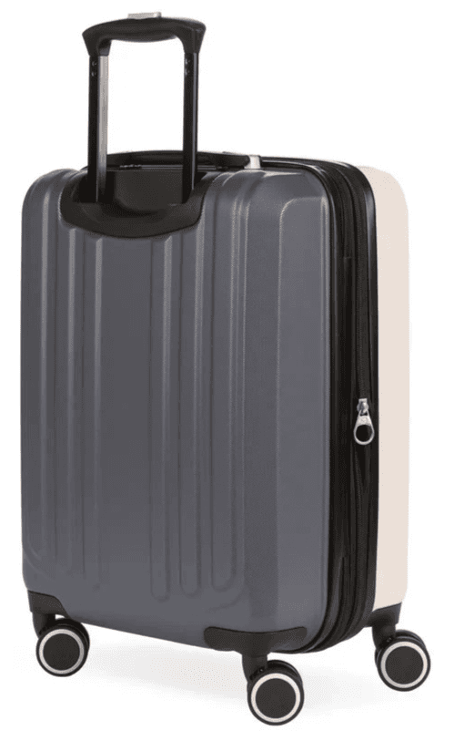 SwissGear 8028 Duet Carry On 19 Expandable Luggage Spinner Wheel Pink/Dark Grey - Thumbnail 7