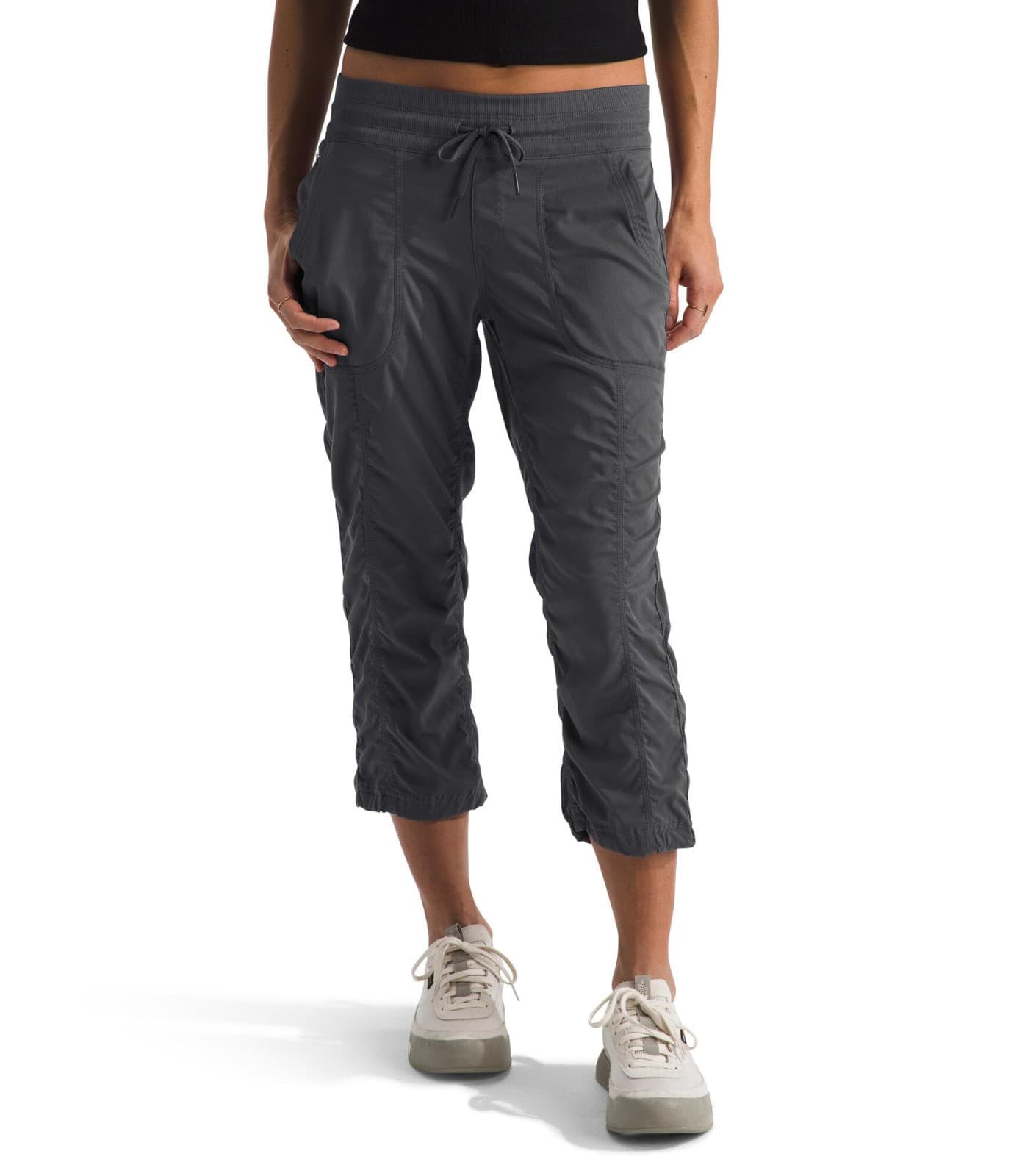 The North Face Women’s Aphrodite 2.0 Pants Asphalt gray Sz Large/ Short - Image 1