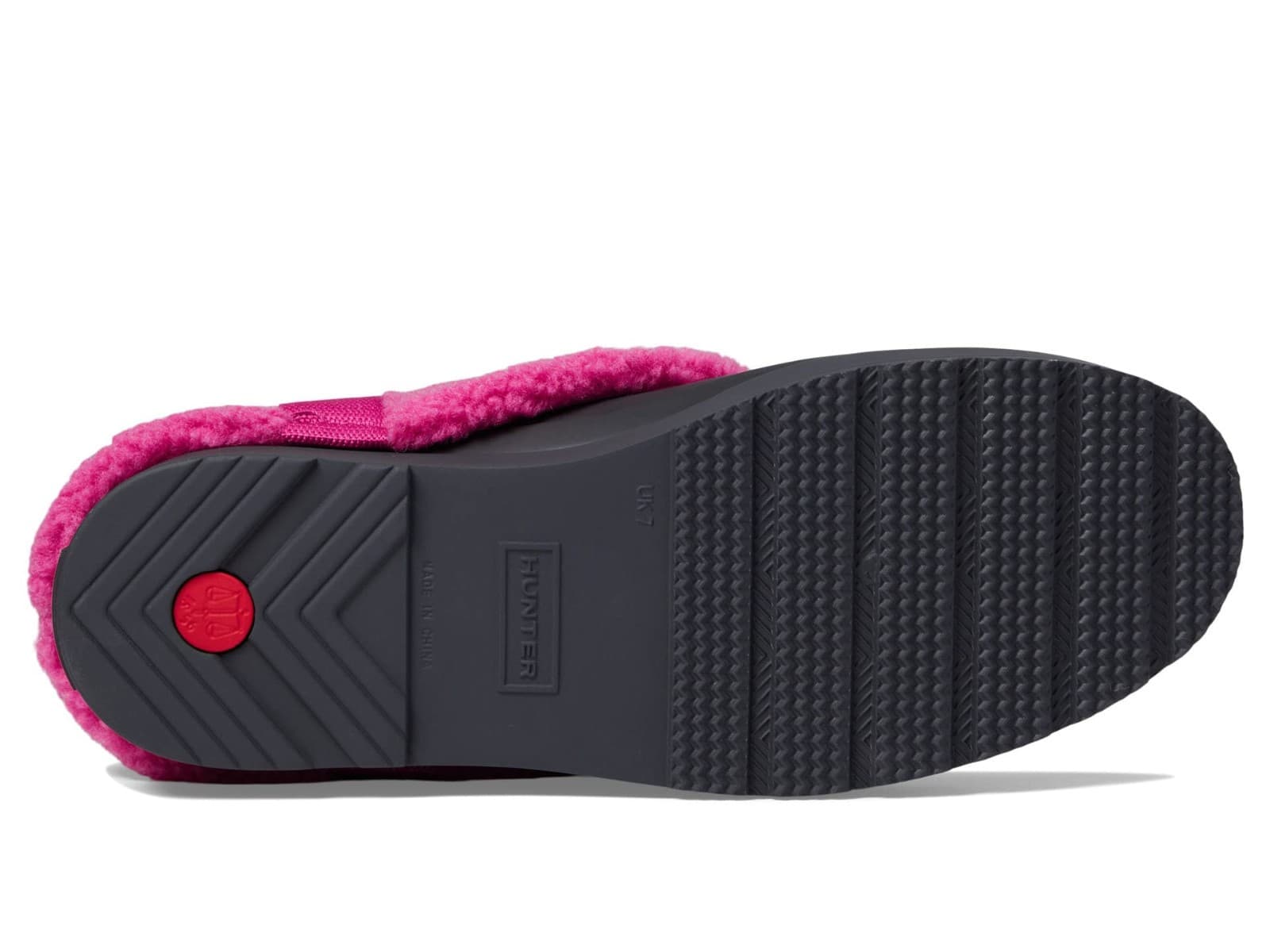 Hunter Play Sherpa Womens Size 10 Insulated Clog - Black / Prismatic Pink - Thumbnail 5