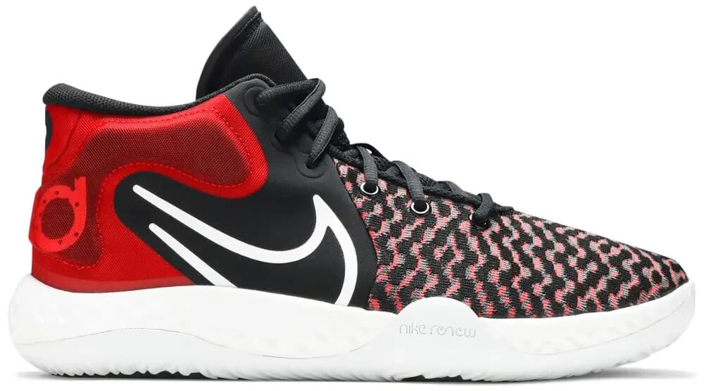 Nike Men's KD Trey 5 VIII Basketball Shoes, Black /Red /White 11.5 - Thumbnail 2