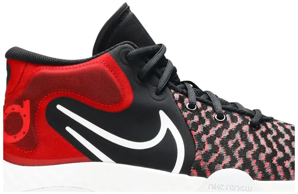 Nike Men's KD Trey 5 VIII Basketball Shoes, Black /Red /White 11.5 - Thumbnail 4