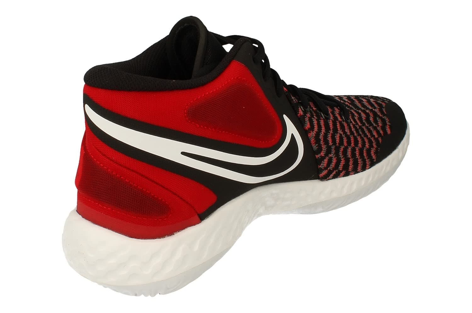 Nike Men's KD Trey 5 VIII Basketball Shoes, Black /Red /White 11.5 - Thumbnail 6