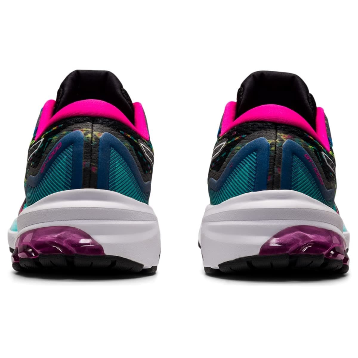 ASICS Women's GT-1000 11 Running Shoes, 9.5 M, Black/Pink Glo - Thumbnail 7