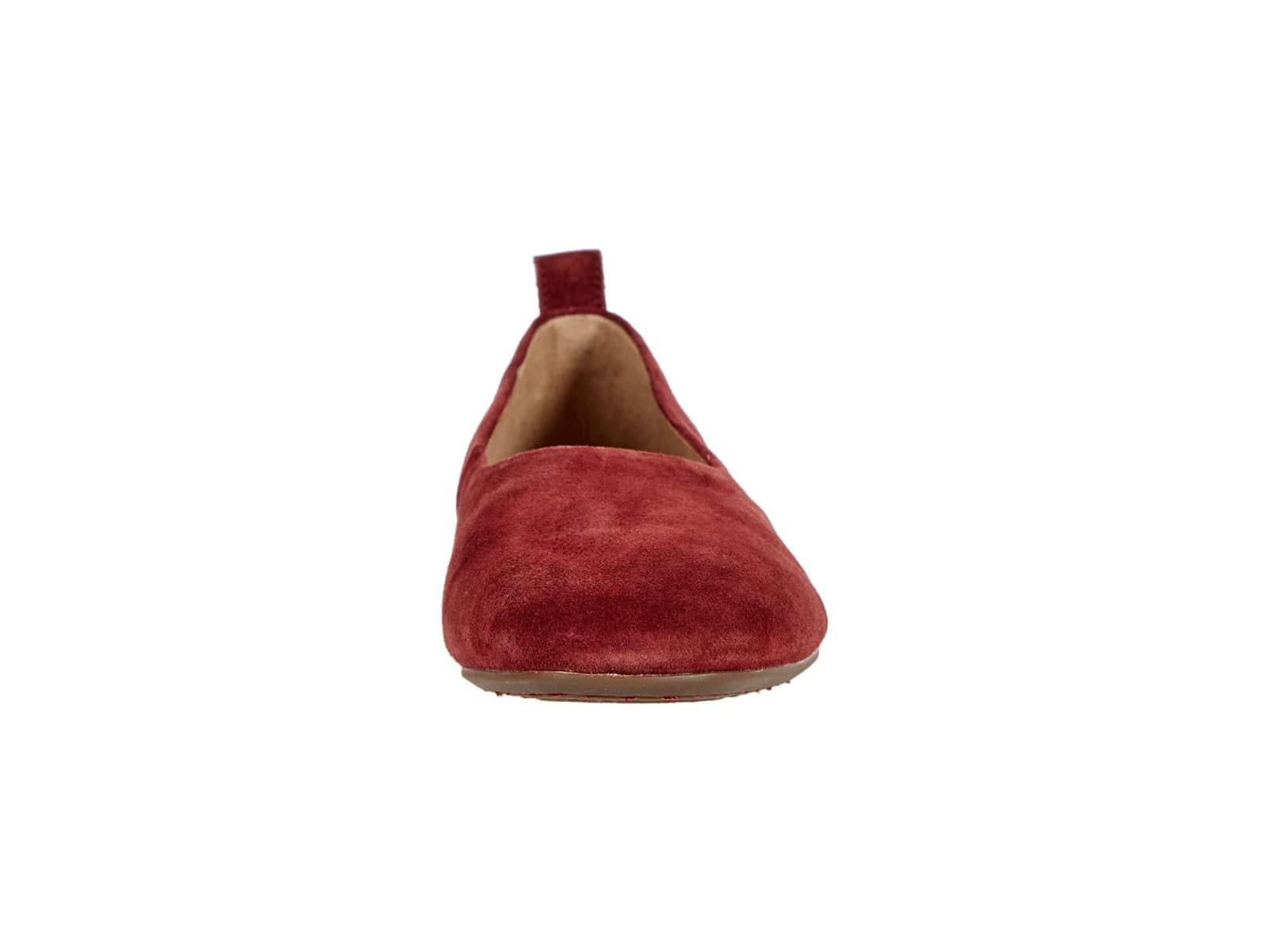 BORN Beca Women's Dark Red Suede Flats Size 9 M - Thumbnail 5