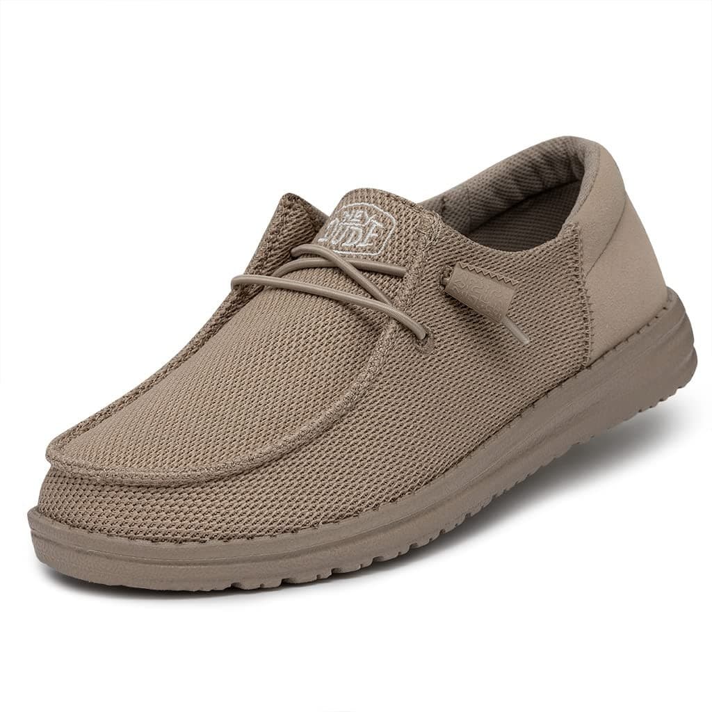 HEYDUDE Women's Shoes Size 9 Wendy Funk Mono Caramel - Thumbnail 2