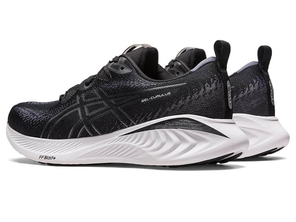 ASICS Women's Gel-Cumulus 25 Running Shoes, Black/White Size 10.5 WIDE - Thumbnail 4