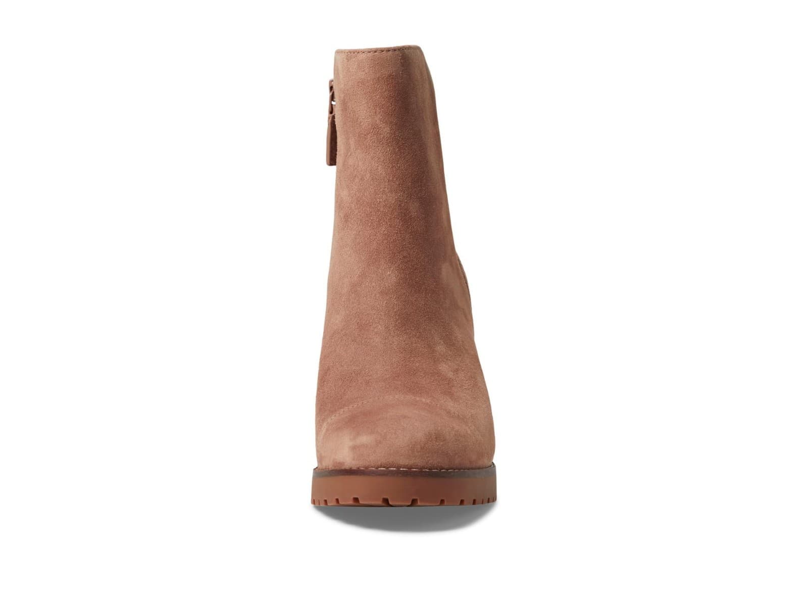 Cole Haan Women Foster Inside Zip Ankle Bootie 80M Light Whiskey Suede 9 M - Thumbnail 4