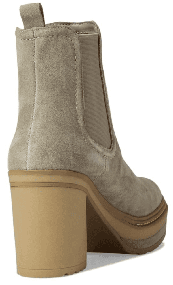 Steve Madden Lexa Khaki Suede Women's Bootie Size 8.5 M - Thumbnail 4