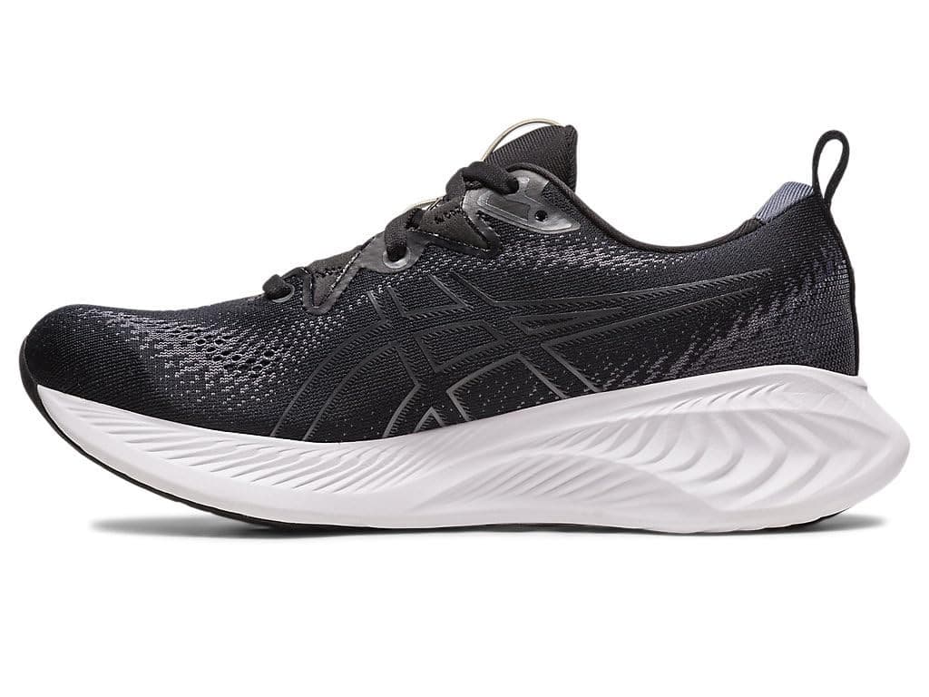 ASICS Women's Gel-Cumulus 25 Running Shoes, Black/White Size 10.5 WIDE - Thumbnail 3