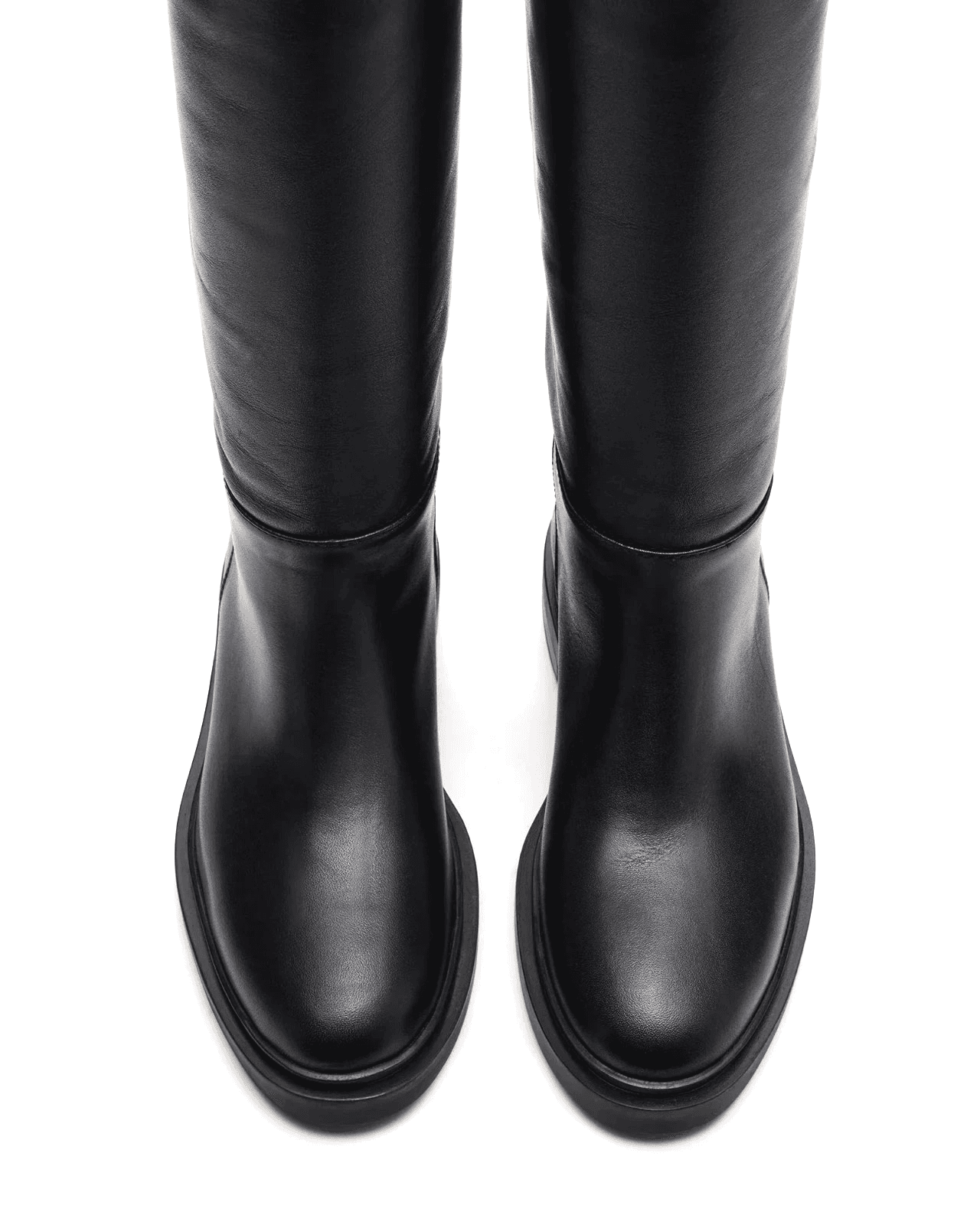 Steve Madden Women's Gaige Knee High Boot, Black Leather, 8.5 M - Thumbnail 4