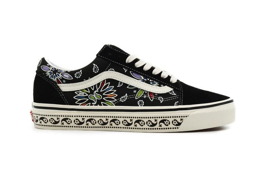 Vans Old Skool 36 DX Anaheim Factory Vans Paisley/Black Men's Size 9.5 Women 11 - Thumbnail 3