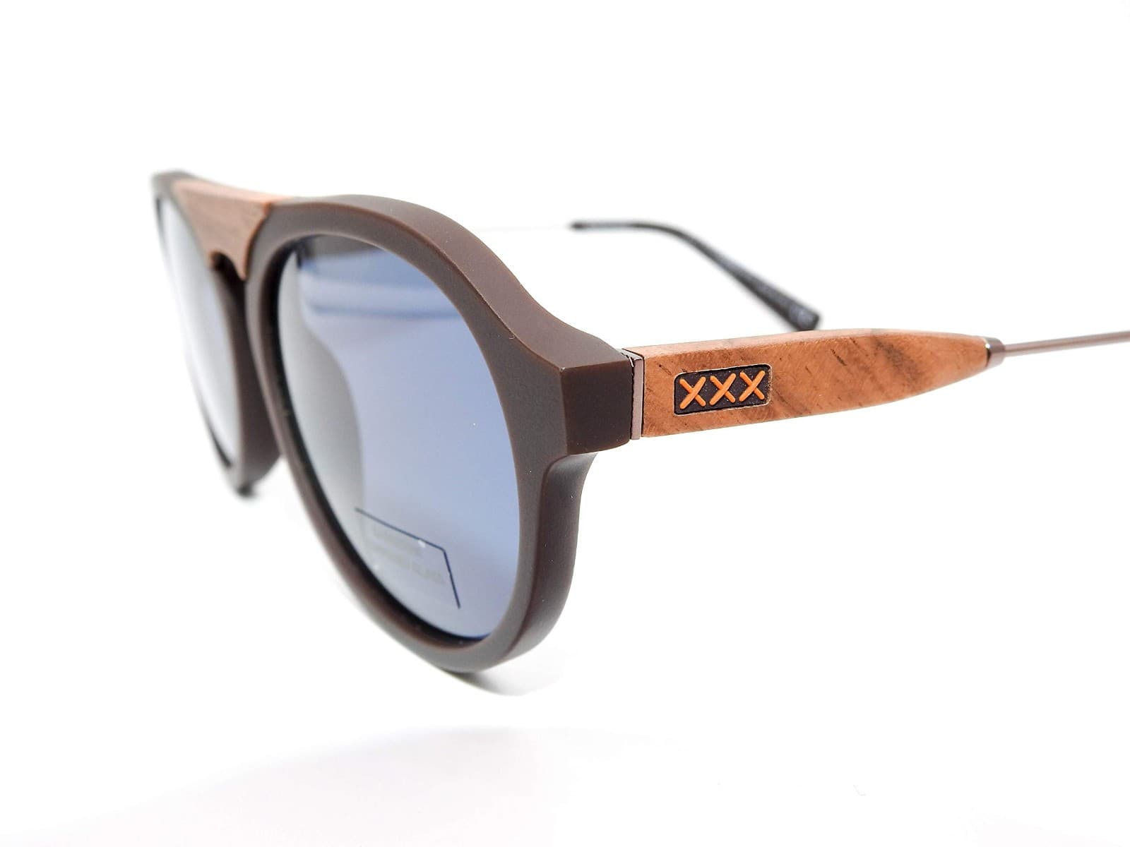 Ermenegildo Zegna ZC0027-50V SUNGLASSES Dark Brown 55MM 17-140 Authentic Italy - Thumbnail 3