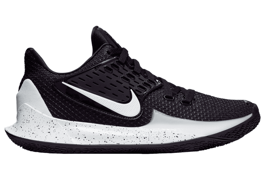 Nike Kyrie Low 2 Mens Basketball Shoes Black/White-White Size 9.5 M - Thumbnail 3