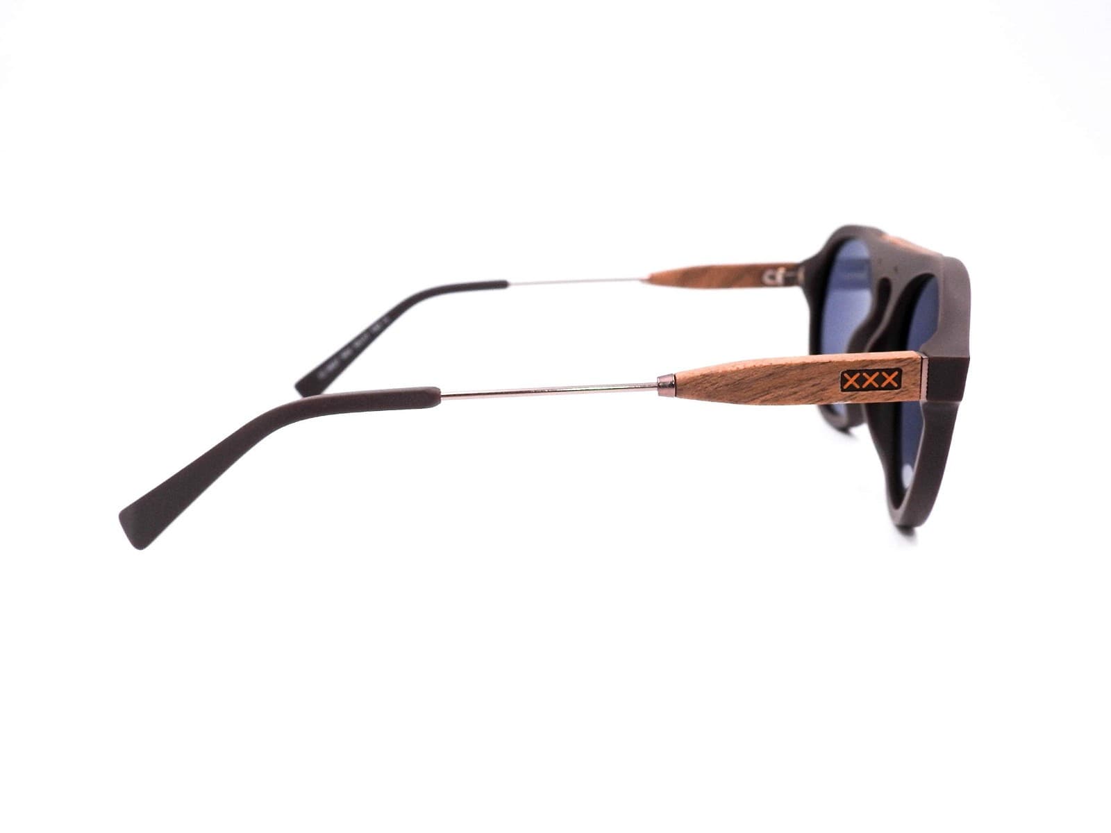 Ermenegildo Zegna ZC0027-50V SUNGLASSES Dark Brown 55MM 17-140 Authentic Italy - Thumbnail 5