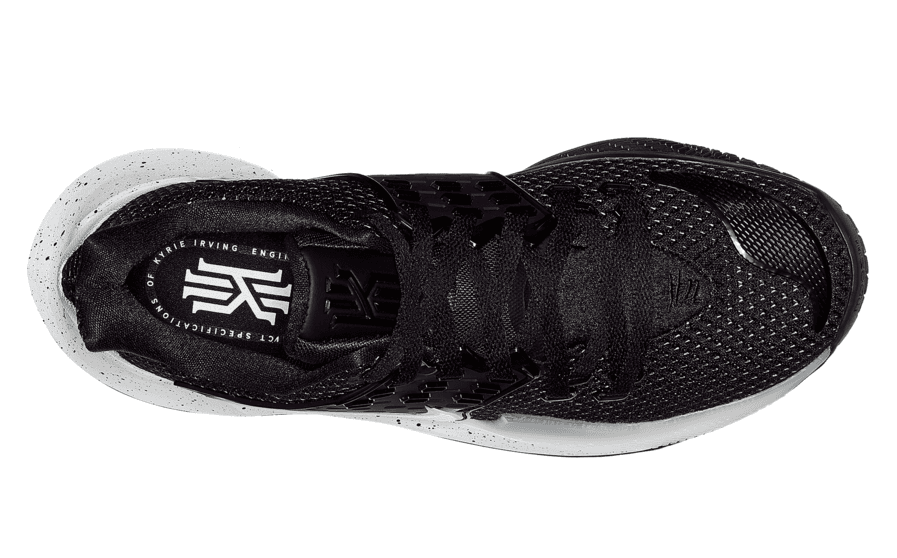 Nike Kyrie Low 2 Mens Basketball Shoes Black/White-White Size 9.5 M - Thumbnail 7