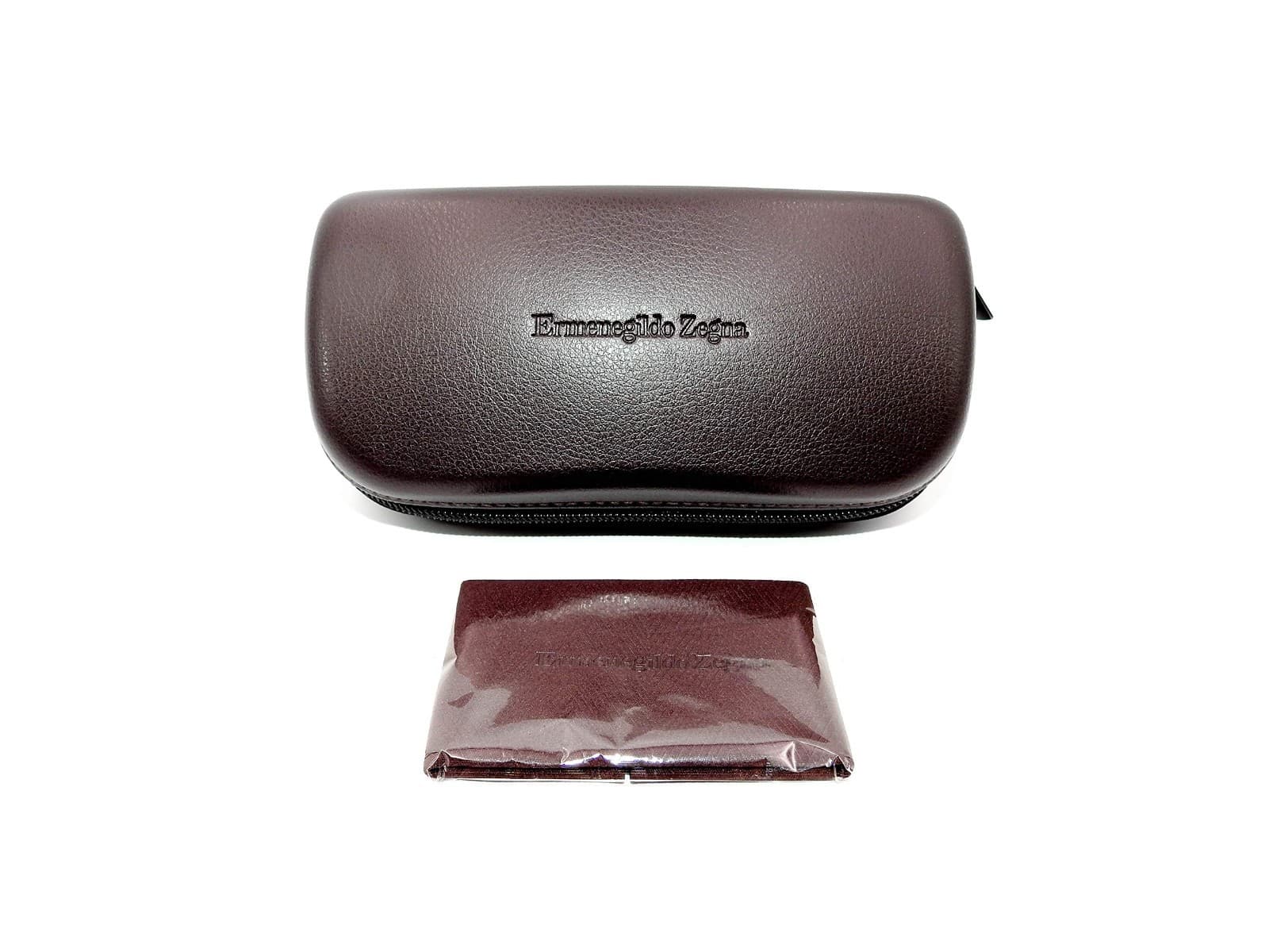 Ermenegildo Zegna ZC0027-50V SUNGLASSES Dark Brown 55MM 17-140 Authentic Italy - Thumbnail 6
