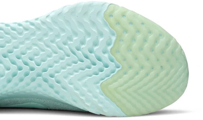 Nike Women's Epic React Flyknit 2 Running Shoe Teal / Tint Teal, Size 8 M - Thumbnail 8