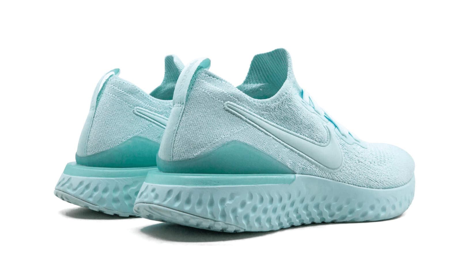 Nike Women's Epic React Flyknit 2 Running Shoe Teal / Tint Teal, Size 8 M - Thumbnail 5