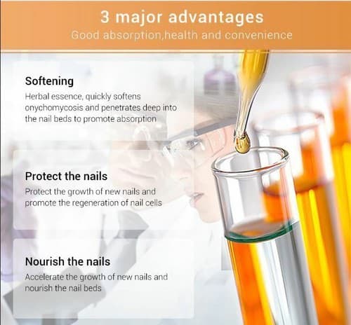 2 Pack Ginger Antibacterial Fungal Nail Treatment Nail Repair Oil Serum 12ml - Thumbnail 9