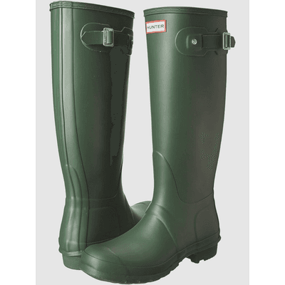 Hunter Women's Original Tall Rain Boots, Hunter Green, Size 9 - Image 1