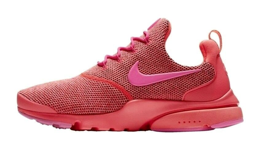 Nike WMNS Presto Fly 910570-604 Hot Punch Pink Running Shoes 9.5 B - Thumbnail 2