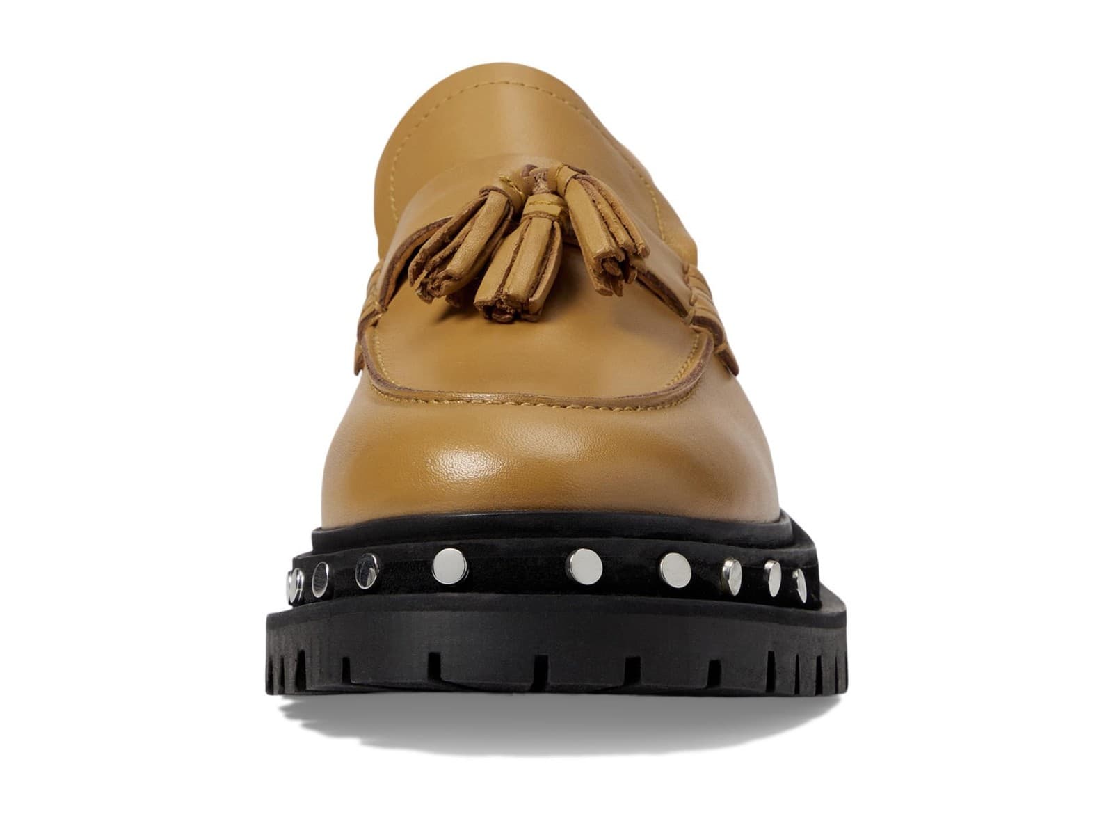 Free People Teagan Tassel Loafers for Women , Caramel Cafe, US 9.5 M - Thumbnail 3