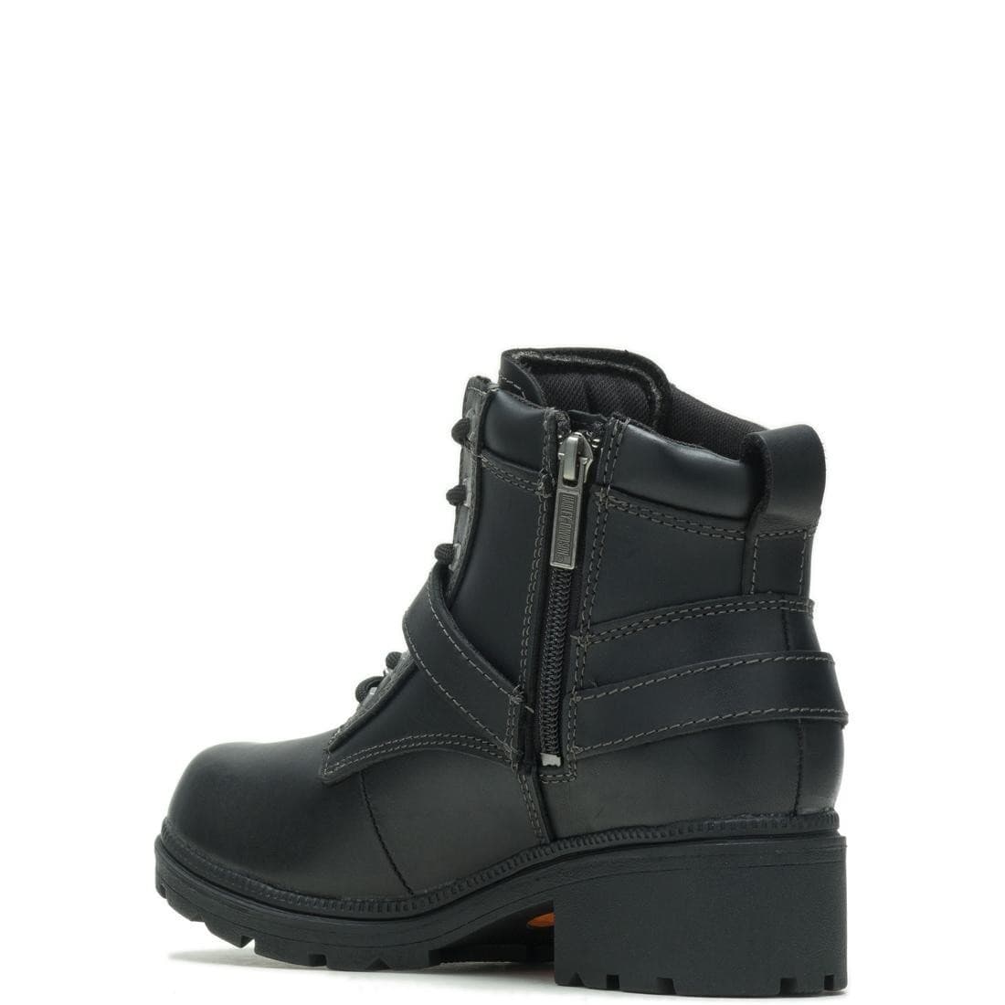 Harley-Davidson Women's Tegan 4-Inch Black Lace-Up Boots Size 7.5 M D84424 - Thumbnail 3