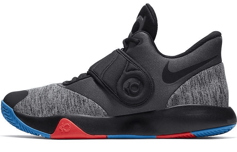 Nike KD Trey 5 VI Black/Metallic Silver AA7067-002 Men's Basketball Shoes 7.5 M - Thumbnail 3