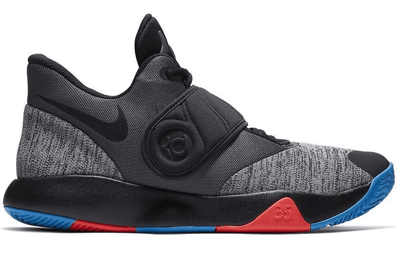 Nike KD Trey 5 VI Black/Metallic Silver AA7067-002 Men's Basketball Shoes 7.5 M - Thumbnail 2